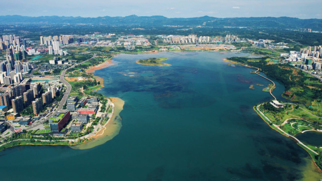 成都兴隆湖再次蓄水公园城市多个场景上新