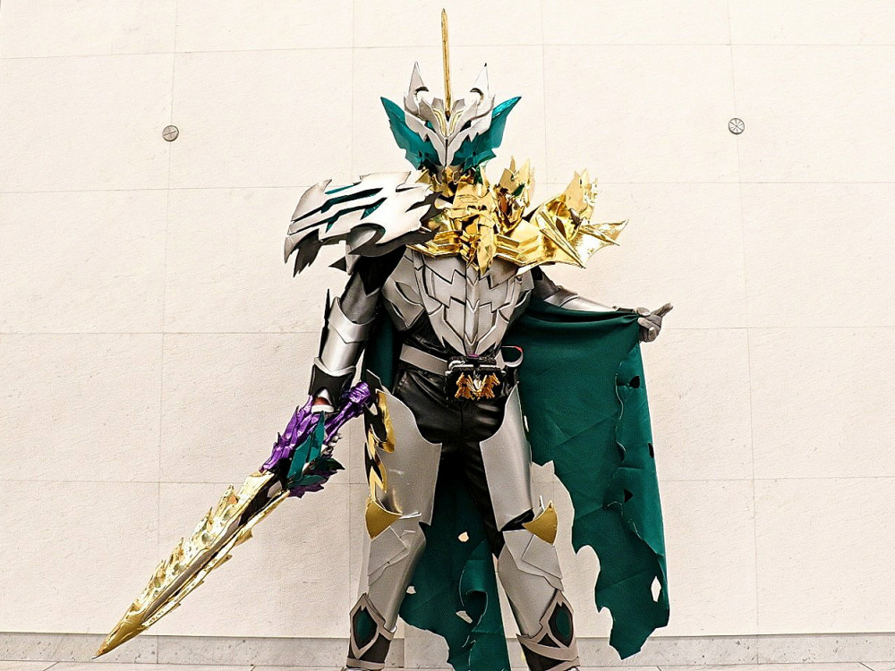 假面骑士圣刃皮套师自制王剑龙神皮套网友感叹300元花得值