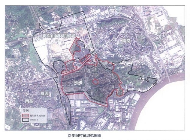 根据规划,沙步村改造后总建筑面积为403.76万,规划人口8.