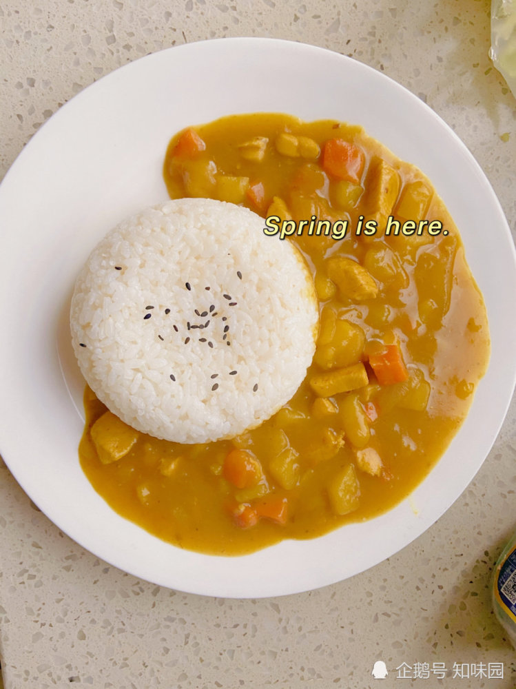 懒人一人食咖喱饭