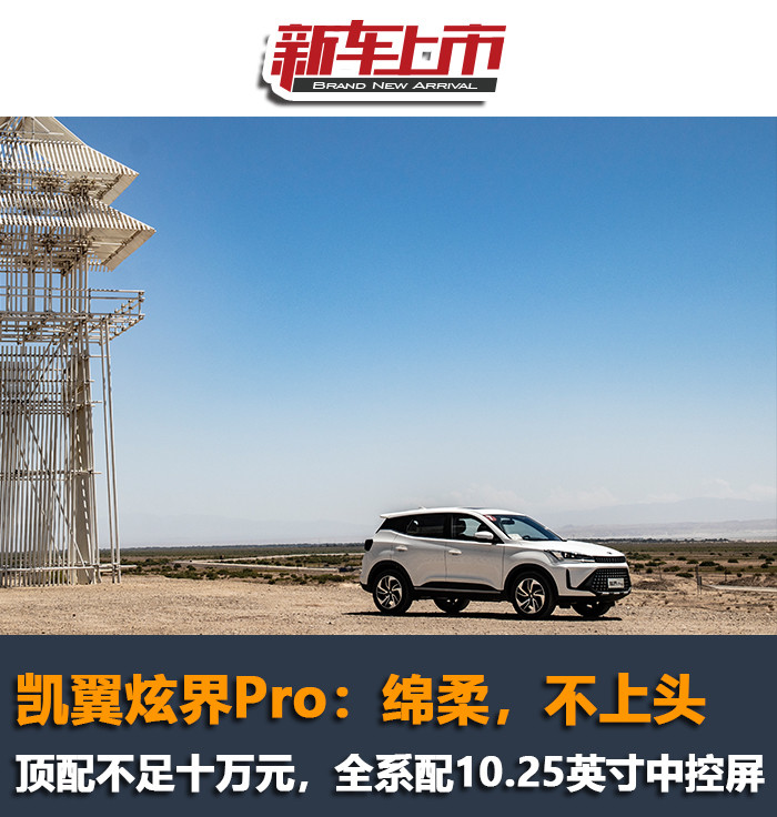 顶配不足十万元，全系配10.25英寸中控屏，炫界Pro：绵柔，不上头