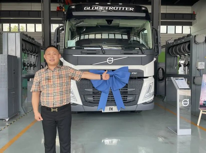 公司所有进口卡车占比超6成，河南浩运物流为何如此认可沃尔沃卡车？