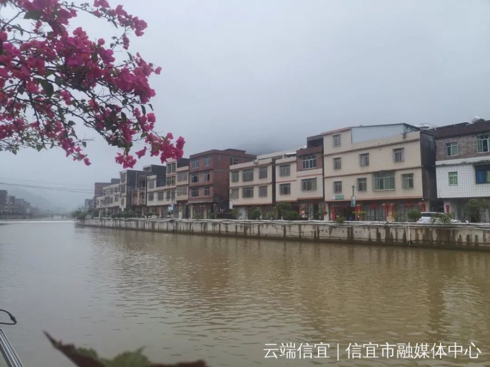 雨中的钱排镇双合村美景