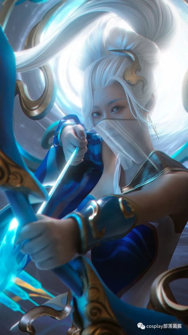 cos王者荣耀伽罗太华cos正片暮如雪