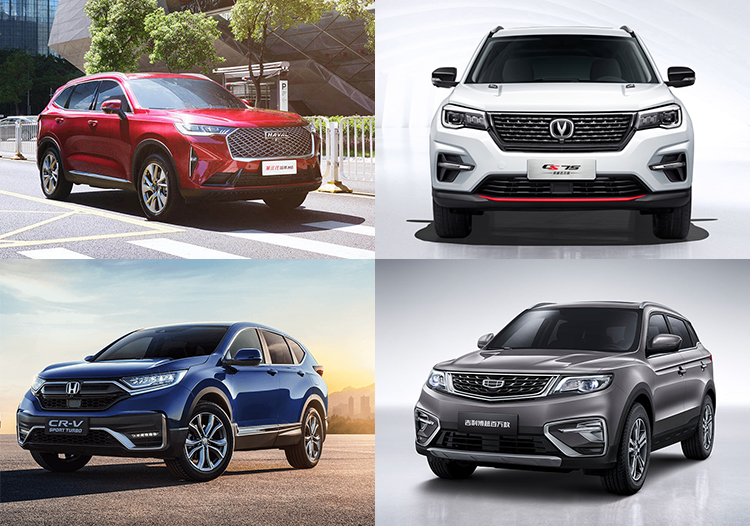 国内销量10万级热销SUV，上半年车型数量超过去年