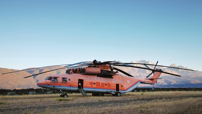 全球最大直升机图片