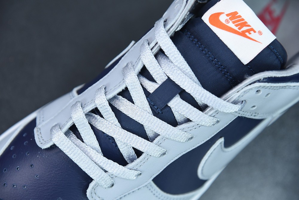 nike sb dunk low pro qs扣篮系列复古休闲运动滑板板鞋 灰蓝配色_腾