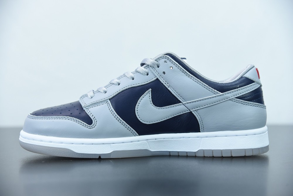 nike sb dunk low pro qs扣篮系列复古休闲运动滑板板鞋 灰蓝配色