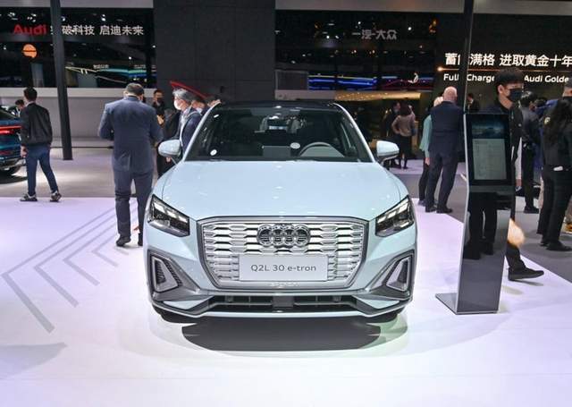 续航没增加造型基本和原版一致纯电奥迪q2l好在价格便宜