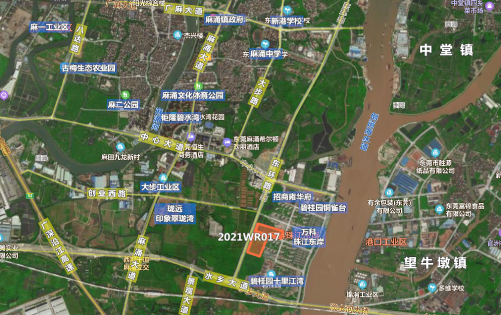 麻涌地王刷新14008元㎡华侨城94轮突围夺地