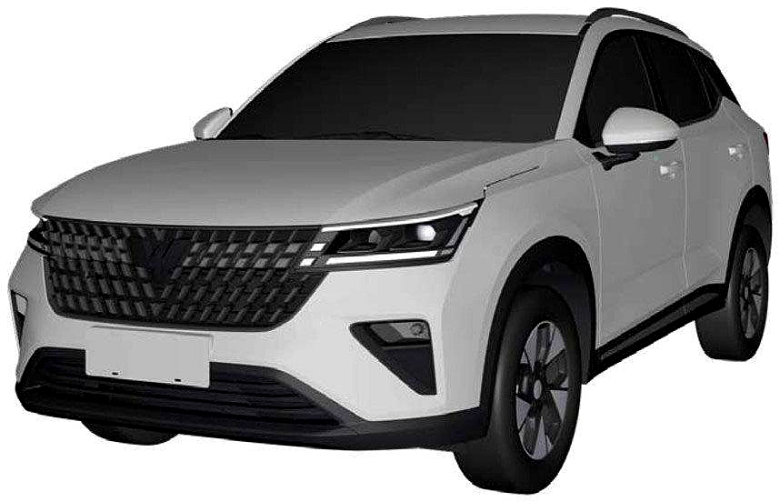 五菱全新SUV专利图曝光 会是五菱银标的第3款车型吗？