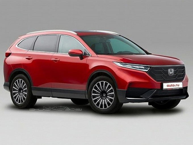 本田全新CR-V外观曝光！尺寸升级，造型变化明显，将增7座车型