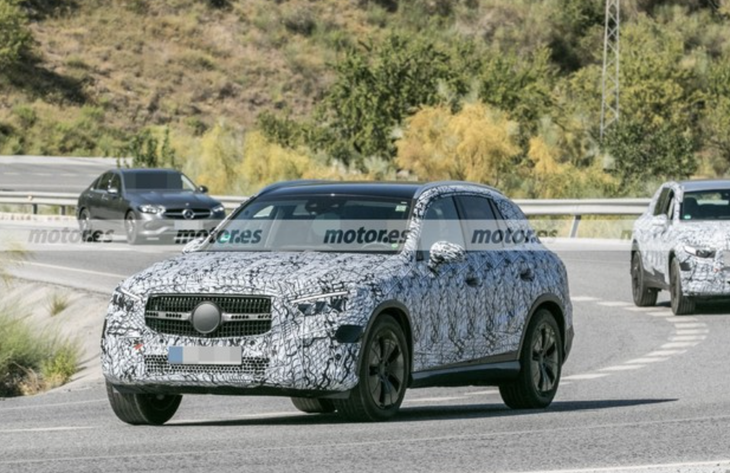 全新奔驰GLC最新谍照曝光 或将明年春季首发亮相