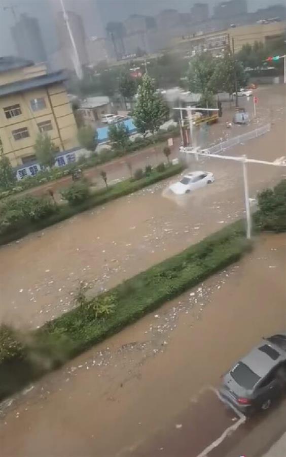 鹤壁洪水灾情图片