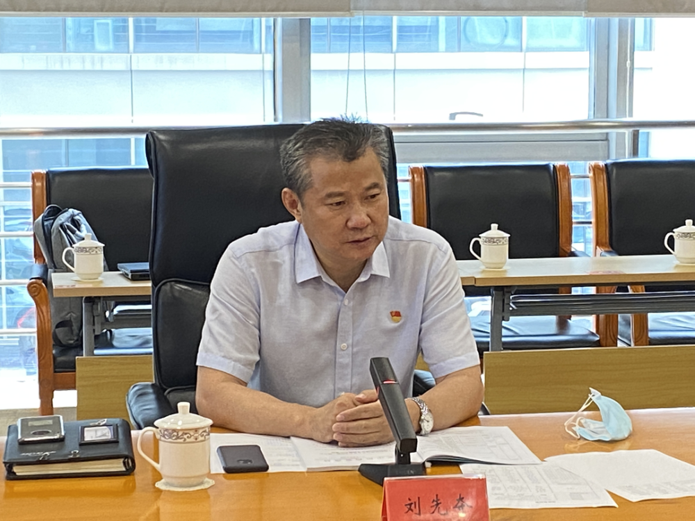 市卫生健康委副主任刘先夺在讲话中强调了三点内容