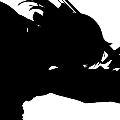 二次元男生黑影头像_2021漫画男头高冷不露脸