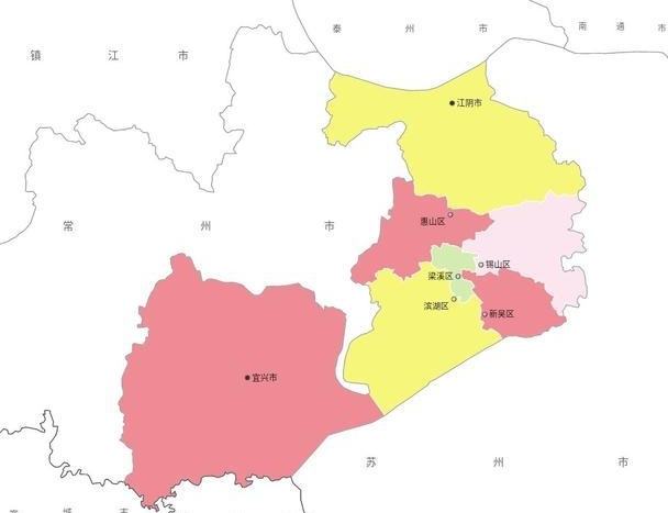 江苏省的区划调整13个地级市之一无锡市为何有7个区县