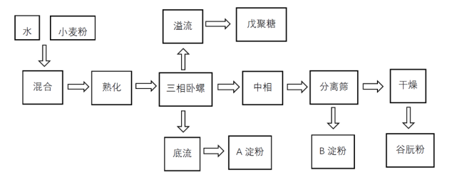 谷朊粉生产三相卧螺工艺技术解析