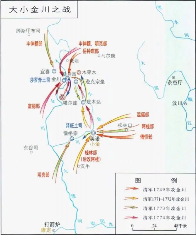 十全老人名不副实大小金川靠砸钱惨胜清缅战争赢了个寂寞