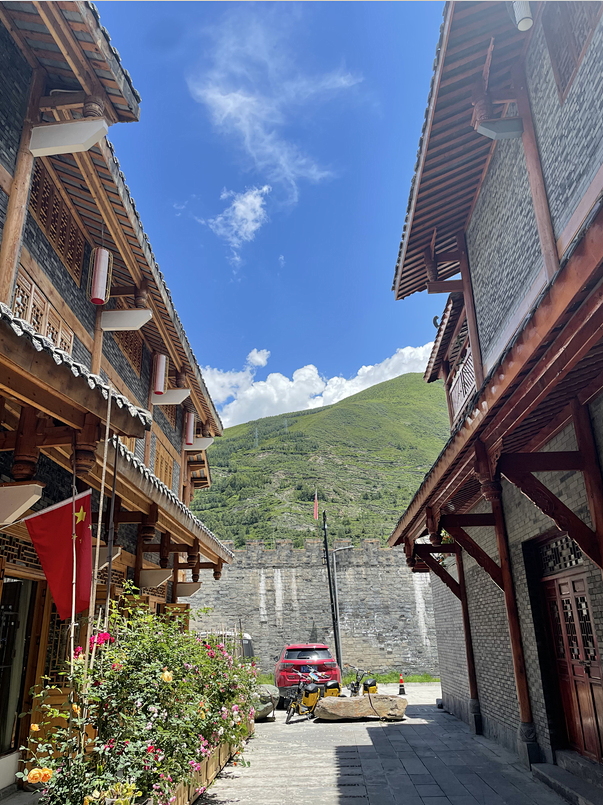 盛夏時節,松潘風景美如畫