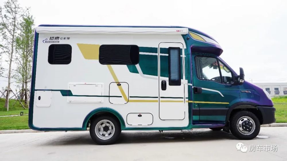 赛德新T型房车，颜值高配1000锂电560W太阳能！北欧风格适合夫妻