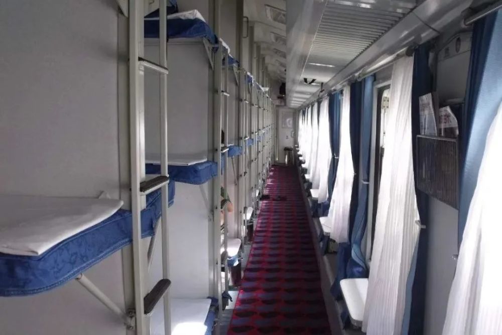普速车硬卧车厢 #△乘务员室△洗脸间侧墙△客室走廊侧墙△包厢小