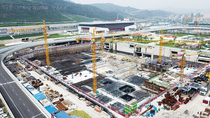 承德南站周边配套设施加快建设