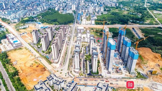 了融水城北片區路網與潤東路,北環路,友愛路,融水三橋等道路的聯接,讓