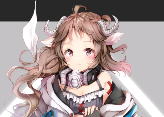 明日方舟六星术士小绵羊新泳装皮肤被槽阴间粉红滤镜看了眼疼