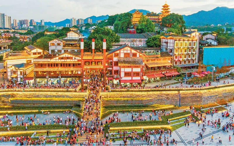 磁器口 千年古镇重焕生机