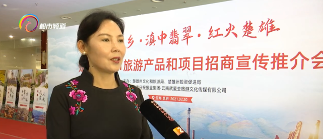 楚雄州文化和旅游局局长戴凤玲:"就是要打造大滇西旅游环线的新亮点