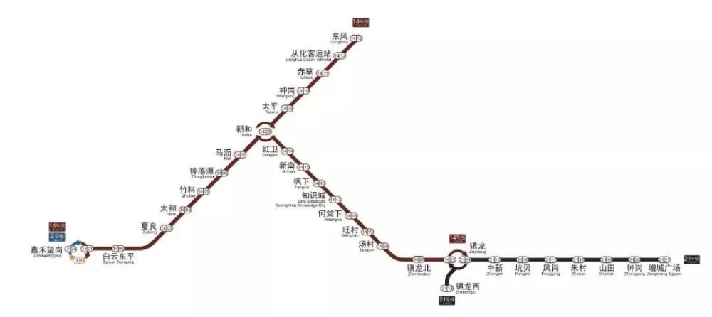 广州地铁14号线运行时间大变动!附超全时刻表!_腾讯新闻