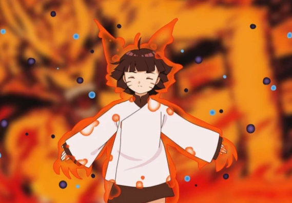 九尾唯一一次和鸣人翻脸听到他对向日葵说的话这次我站九喇嘛