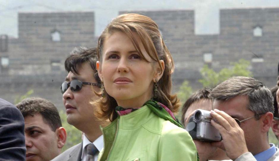 叙利亚总统夫人阿斯玛身患癌症依旧上前线支持自己的丈夫