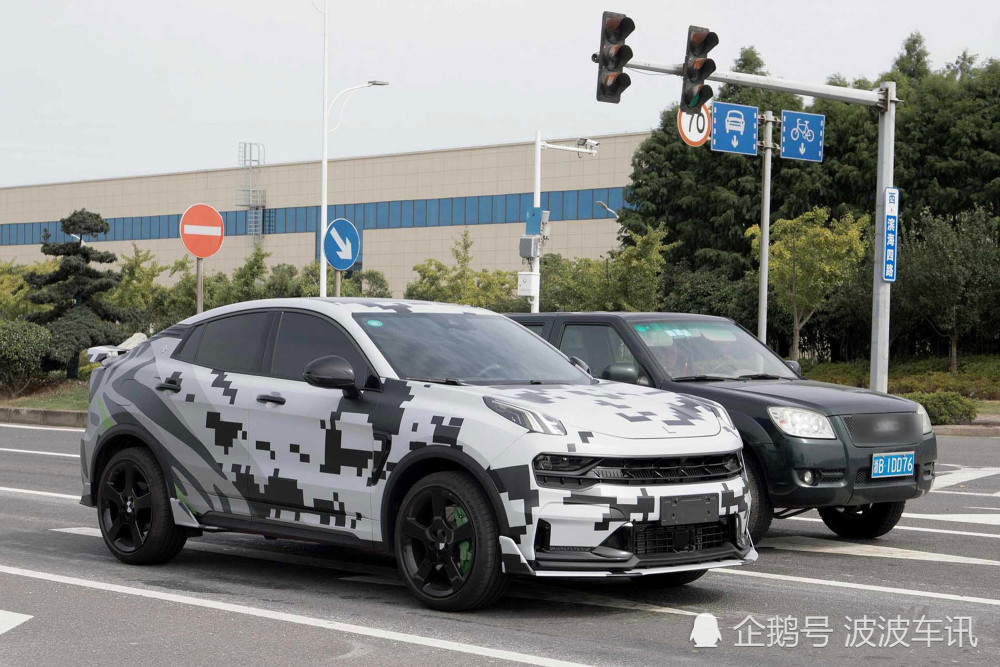 领克05＋路试谍照曝光，外观很有战斗感