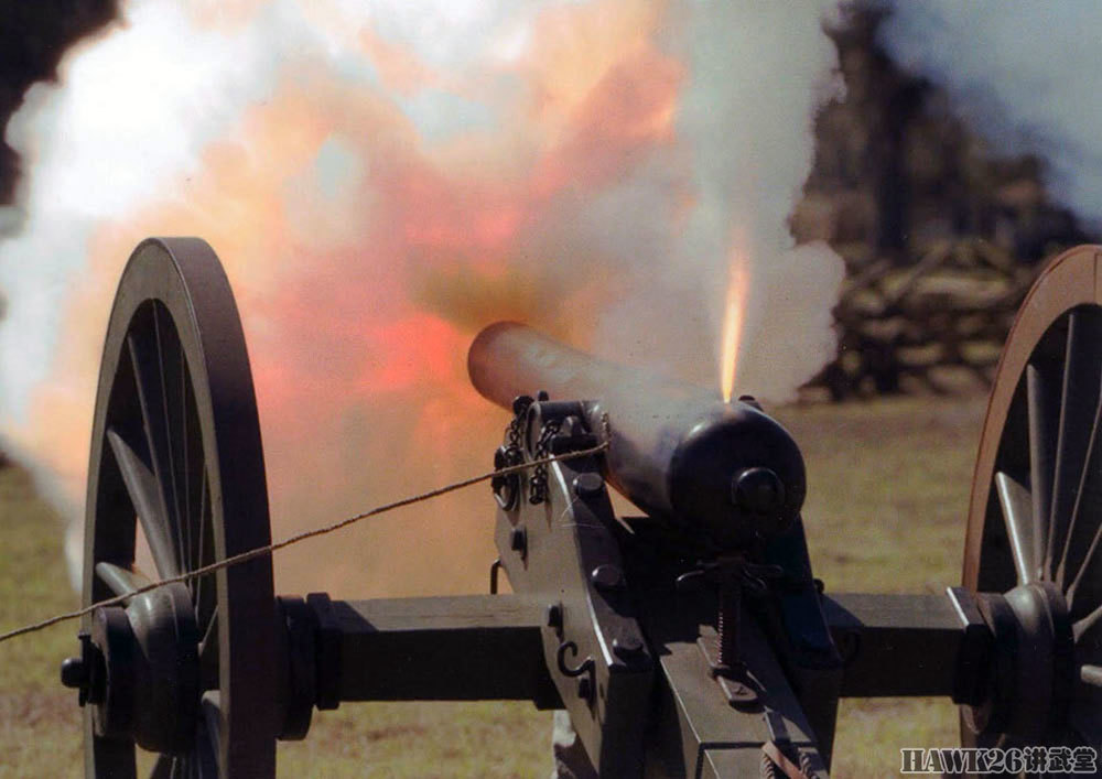 图说南北战争中的线膛火炮从改造拿破仑大炮到研制特殊弹丸