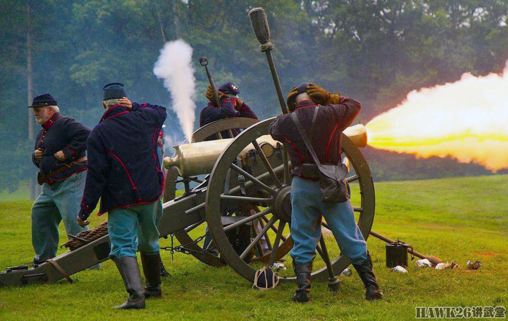 图说南北战争中的线膛火炮从改造拿破仑大炮到研制特殊弹丸