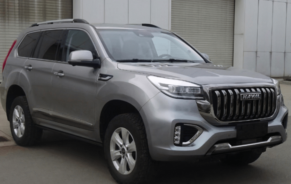 实拍新款哈弗H9，外观焕然一新，霸气不逊普拉多