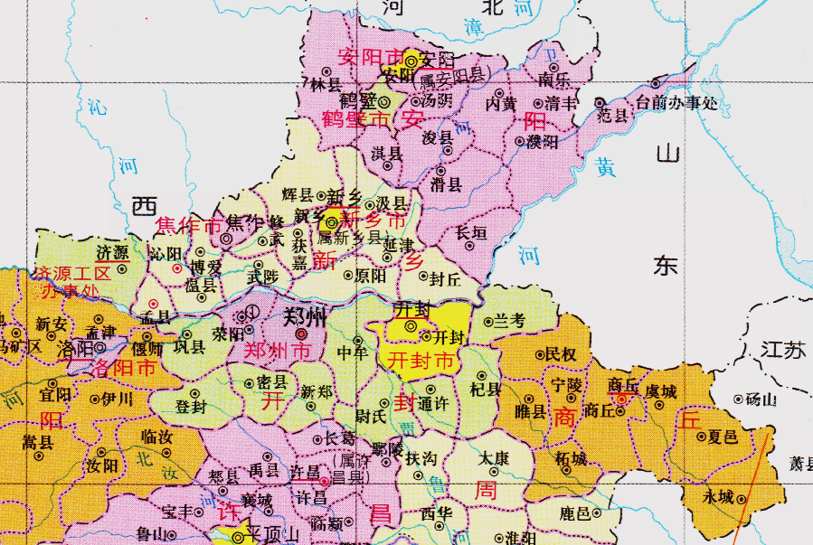 河南省的區劃調整17個地級市之一焦作市為何有10個區縣