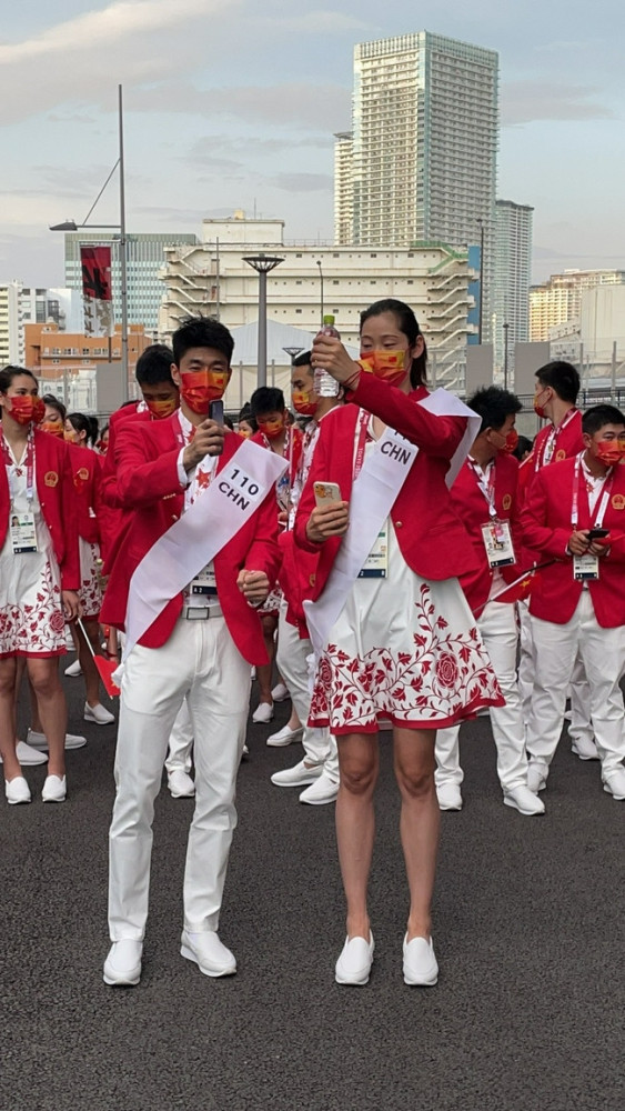 中國代表團團服曝光 趙帥朱婷模擬擎旗東京奧運開幕式一觸即發 中國熱點