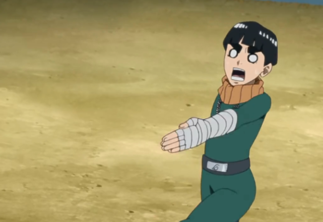 因为这个素材只能看到一个忍者的轮廓,再加上疾风传里的小李似乎也不