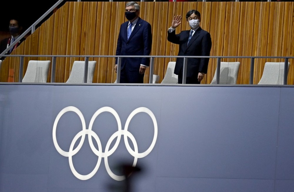 日本德仁天皇宣布东京奥运会正式开幕