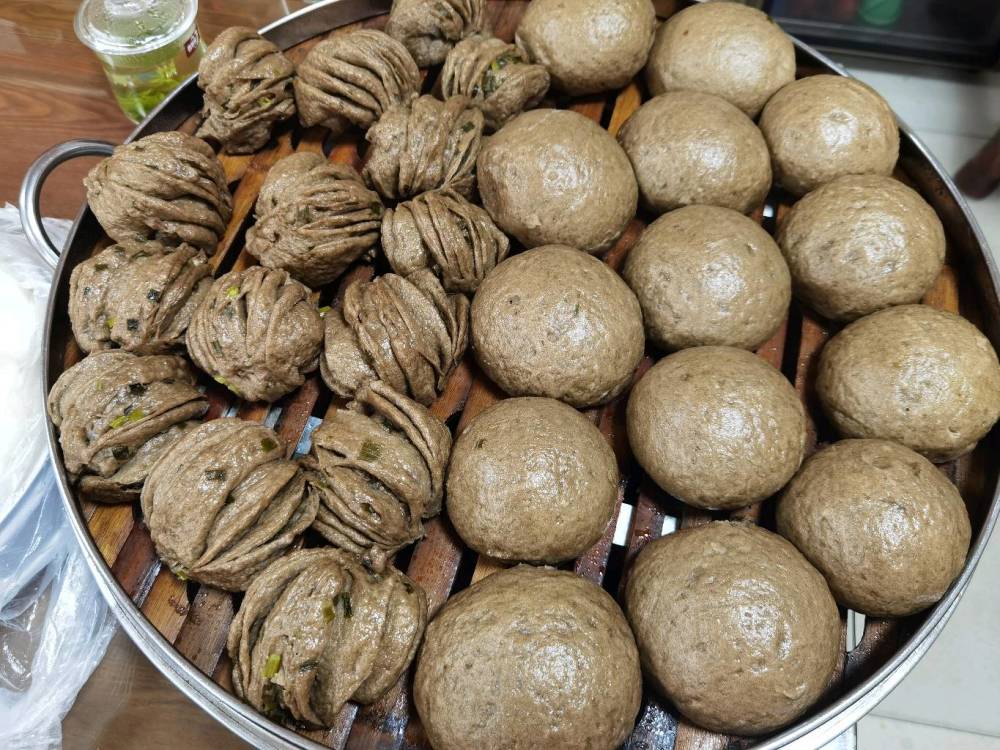 咸阳饸饹店粗粮细作,做出荞面馒头花卷包子