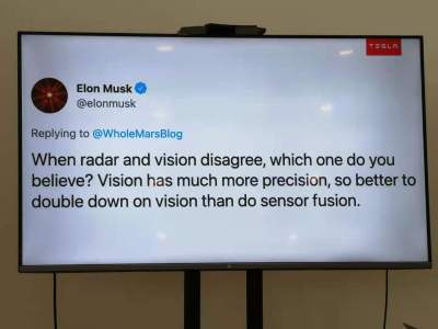 特斯拉阐述为何选择纯视觉 摄像头测距已成熟，雷达缺陷不可弥补