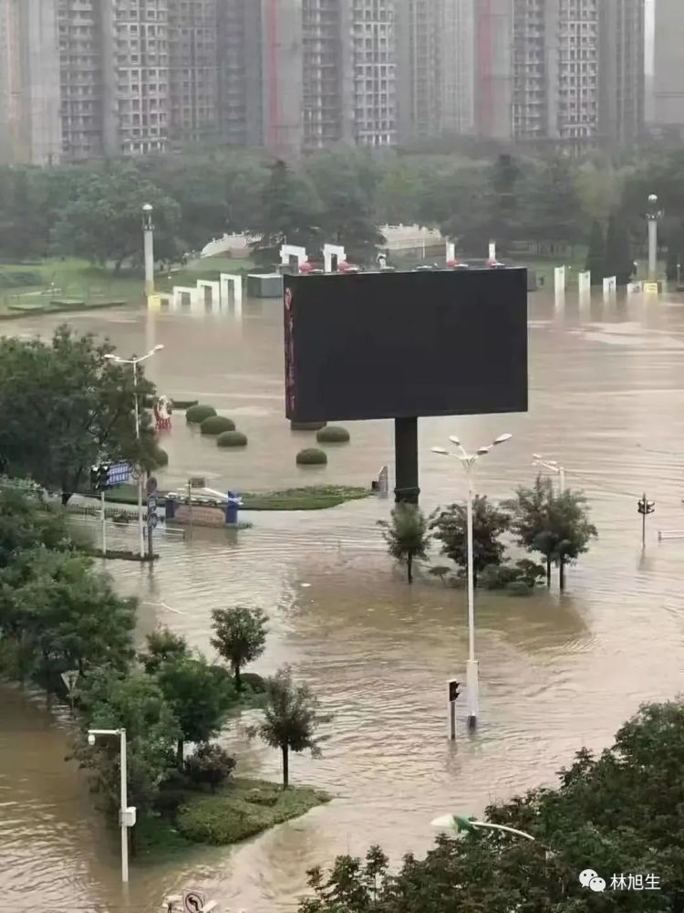 鹤壁洪水灾情图片