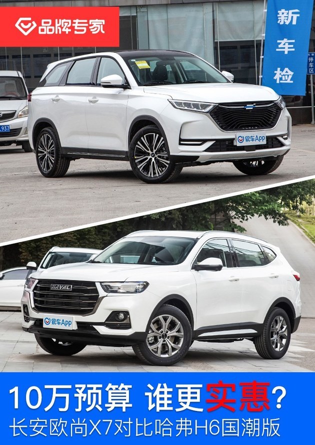 预算十万 谁更实惠？长安欧尚X7对比哈弗H6国潮版