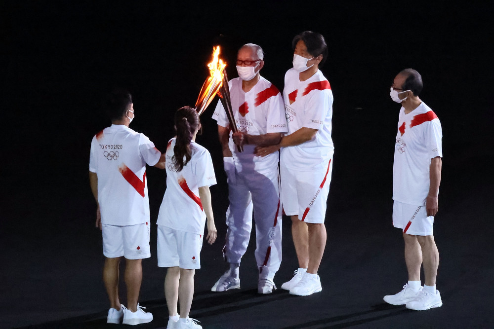 (东京奥运会)东京奥运会开幕式举行(66)
