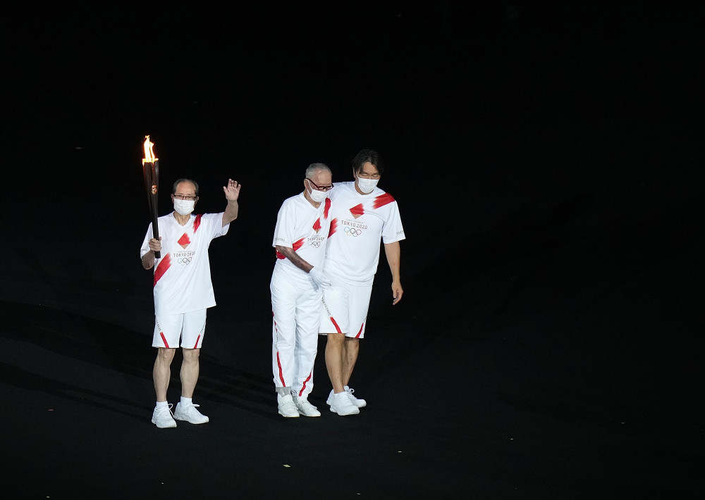 (东京奥运会)东京奥运会开幕式举行(66)