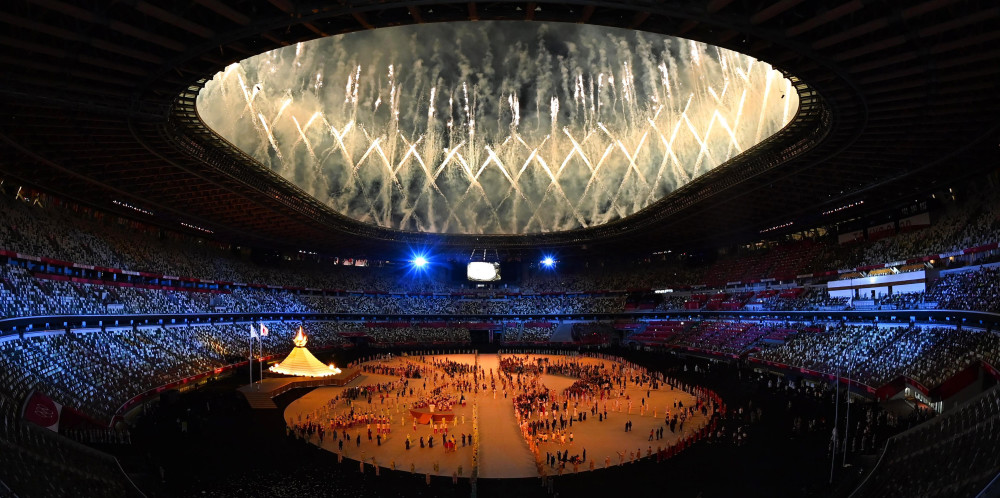 (东京奥运会)东京奥运会开幕式举行(75)