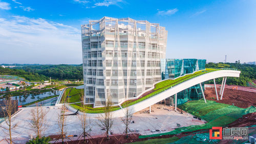 颜值满分自贡市展览中心的几何美感太震撼